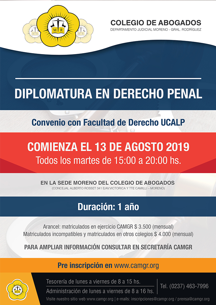 DIPLOMATURA EN DERECHO PENAL